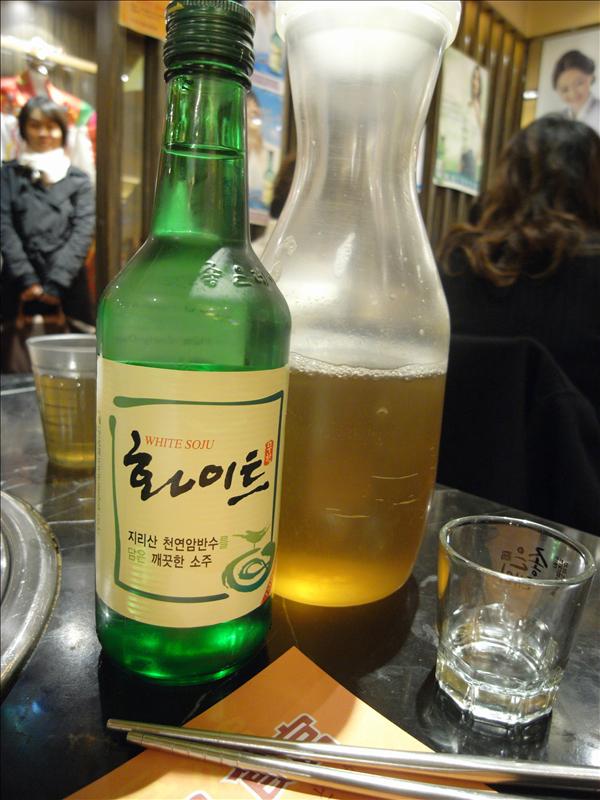 週末上班的大慰勞。明洞館。