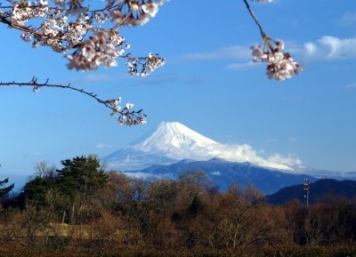 美到不行的富士山